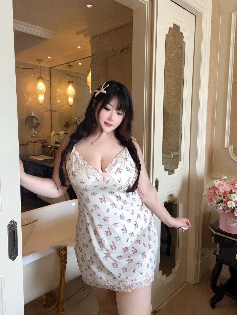 Chemise en fibre de dentelle é - Babydoll Chemise Night avis et prix