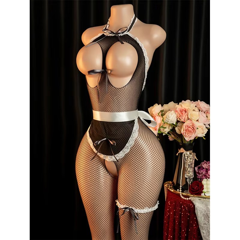 Costume de cosplay pour adulte - Bodystocking Fishnet avis et prix