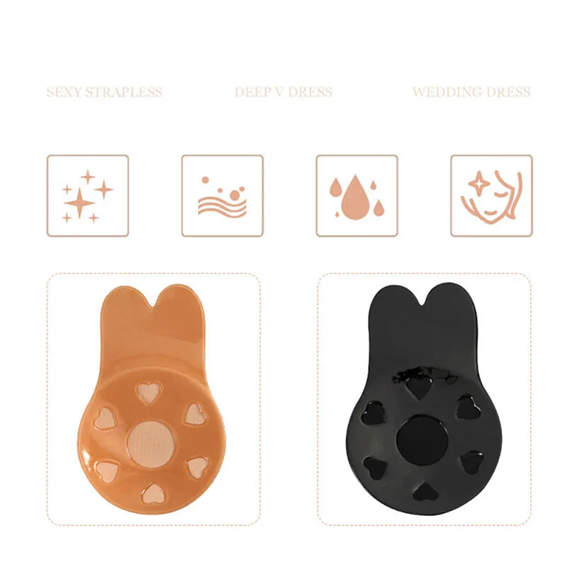 1 paire de coussinets de souti - Silicone Bra Adhesive avis et prix